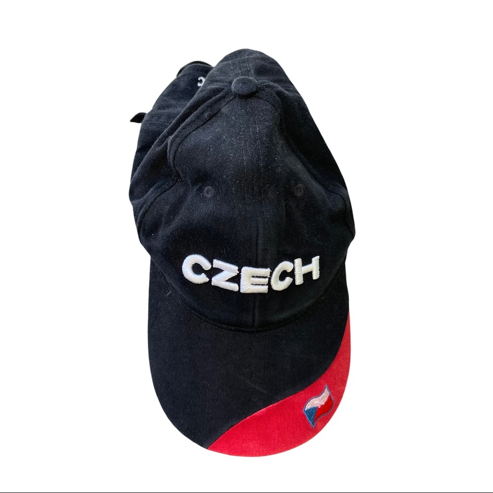 Vintage Czech Dad Hat Black